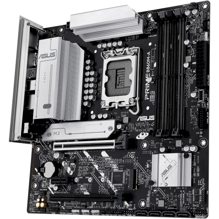 Материнская плата ASUS PRIME B860M-A-CSM Поддерживаемые процессоры Intel Core Ultra (серии 2), LGA1851