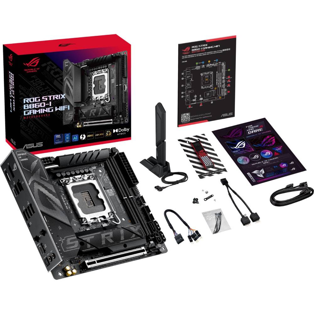 Зображення Материнська плата ASUS ROG STRIX B860-I GAMING WIFI