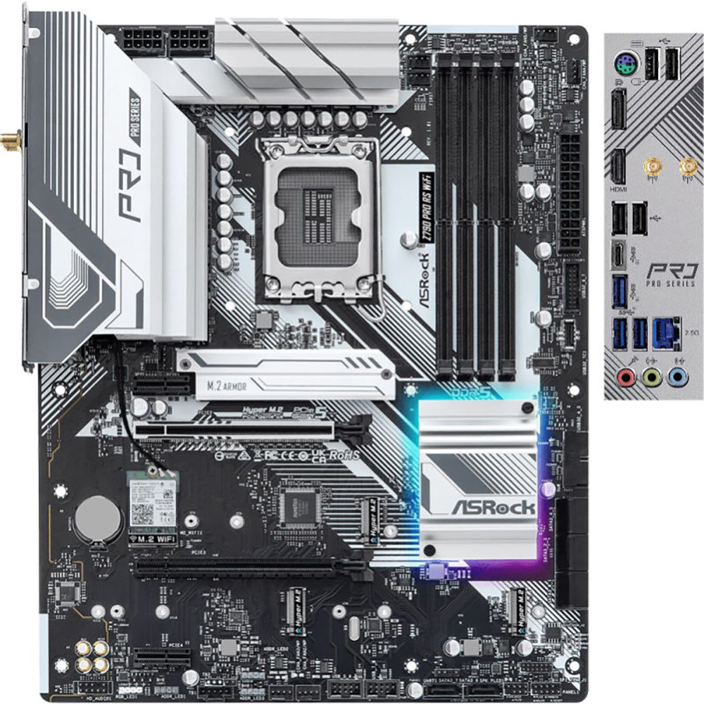 Материнська плата ASRock Z790 Pro RS WiFi