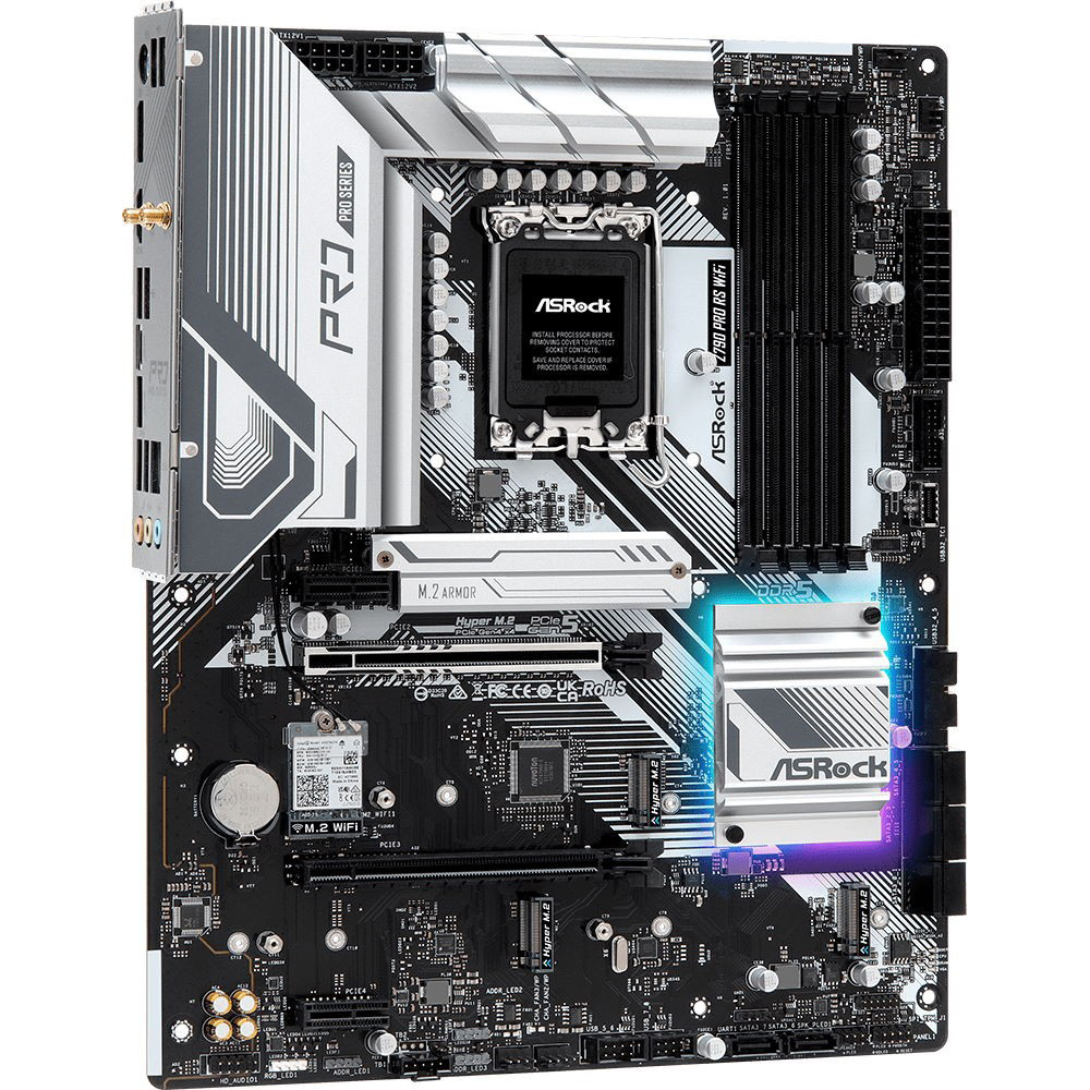 Материнська плата ASRock Z790 Pro RS WiFi Частота роботи пам'яті 7200