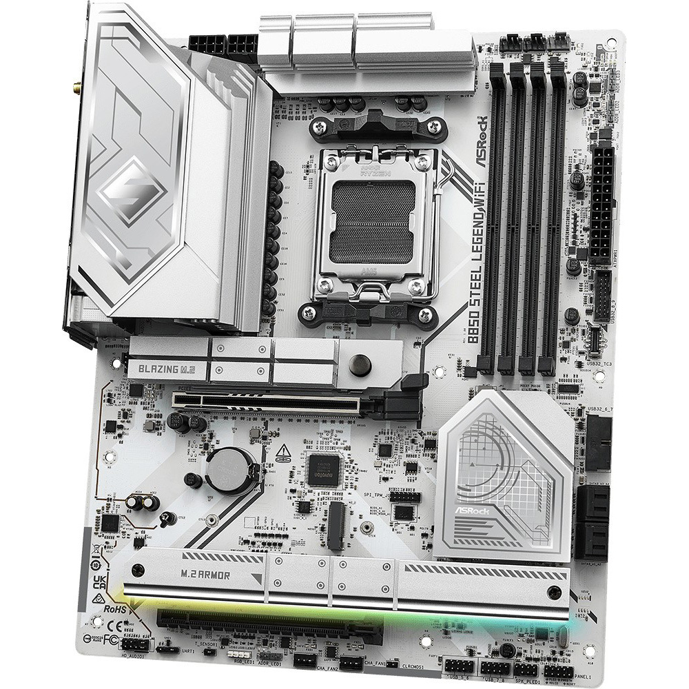 Материнська плата ASRock B850 Steel Legend WiFi Сокет AMD AM5