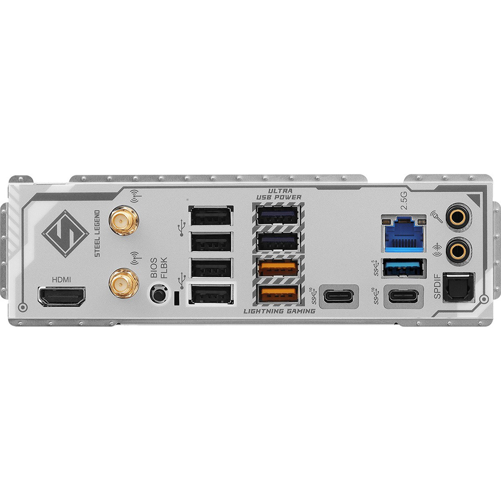 Материнська плата ASRock B850 Steel Legend WiFi Підтримувані процесори AMD Socket AM5 Ryzen 9000, 8000 and 7000 Series Processor