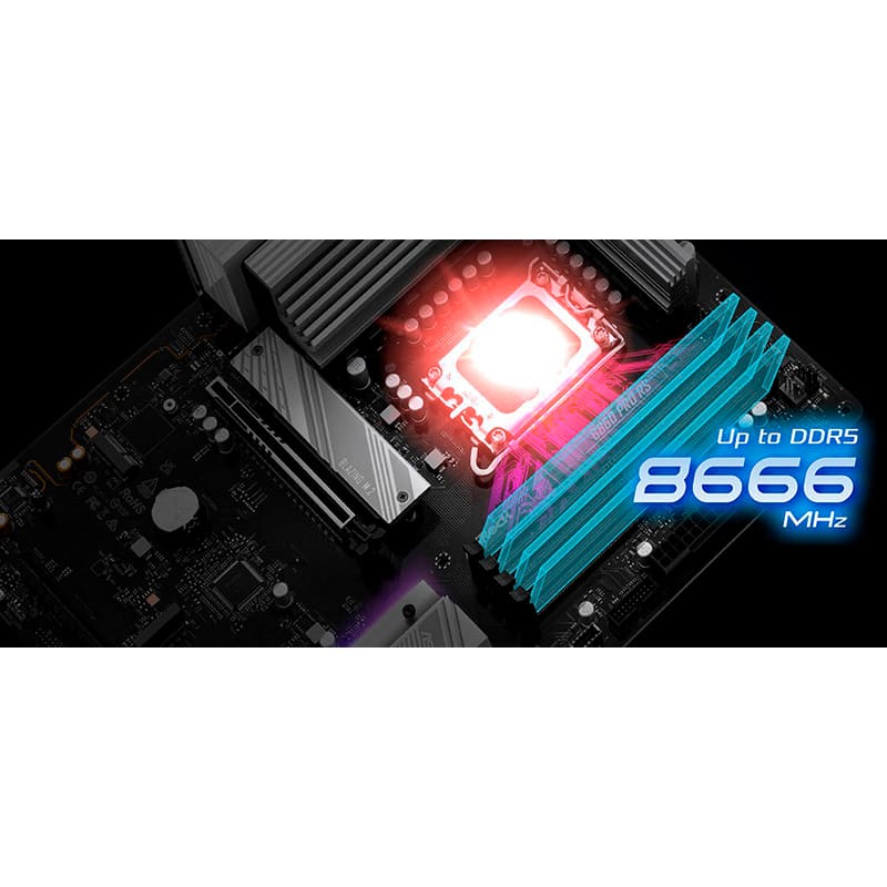 Материнська плата ASROCK B860 Pro RS Роз'ємів на задній панелі USB 4 Gen 2 x 2 Type-C 1