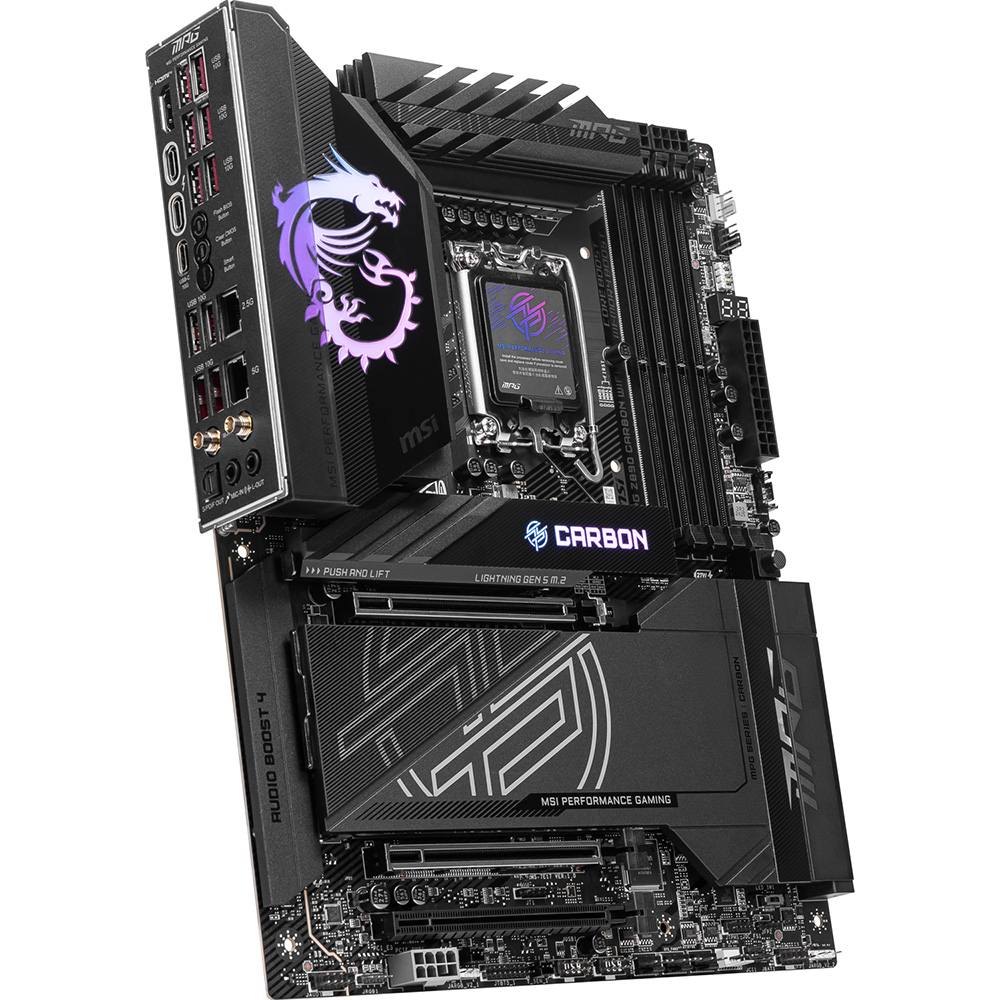 Материнська плата MSI MPG Z890 CARBON WIFI Принзначення для настільного комп'ютера
