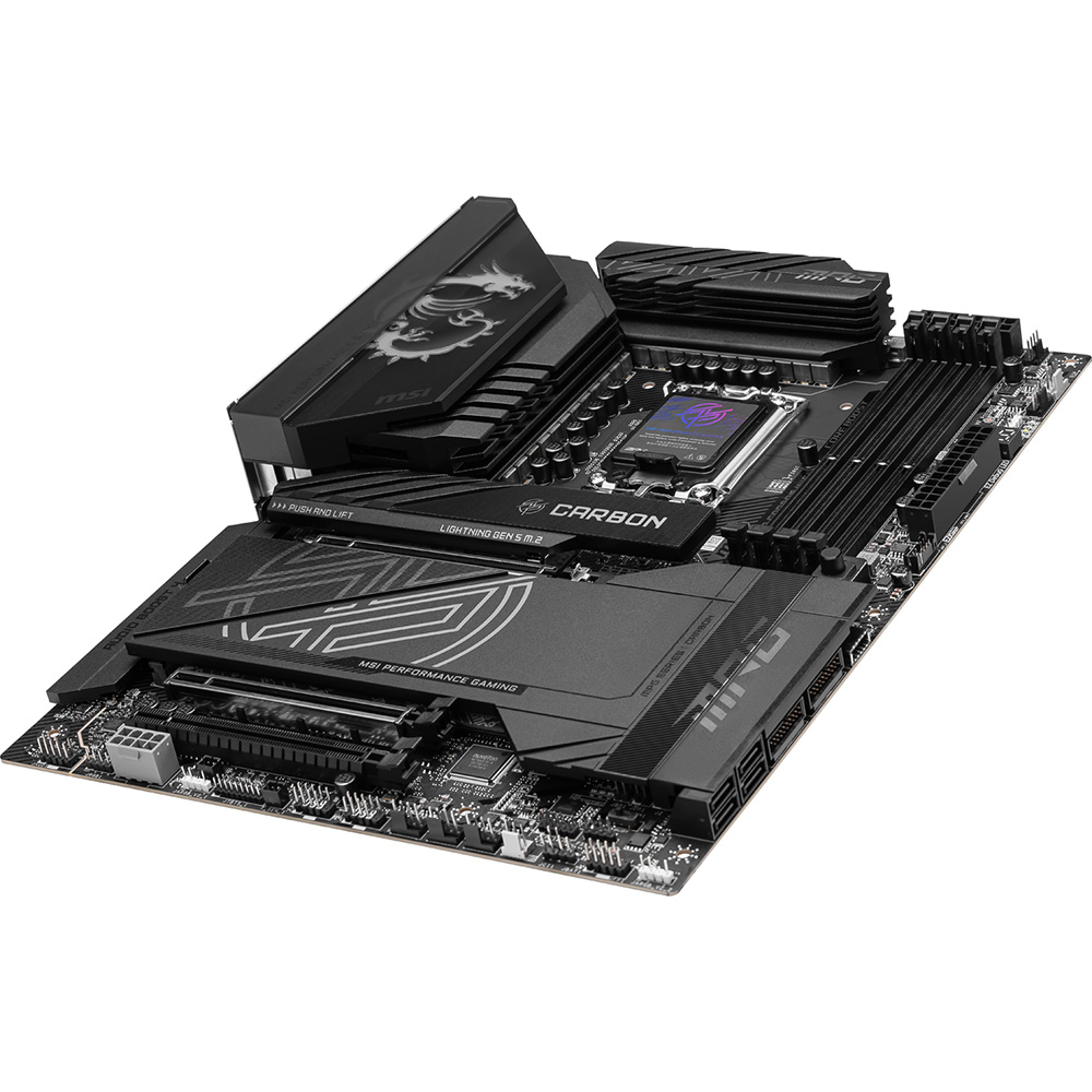 Материнська плата MSI MPG Z890 CARBON WIFI Частота роботи пам'яті 9200