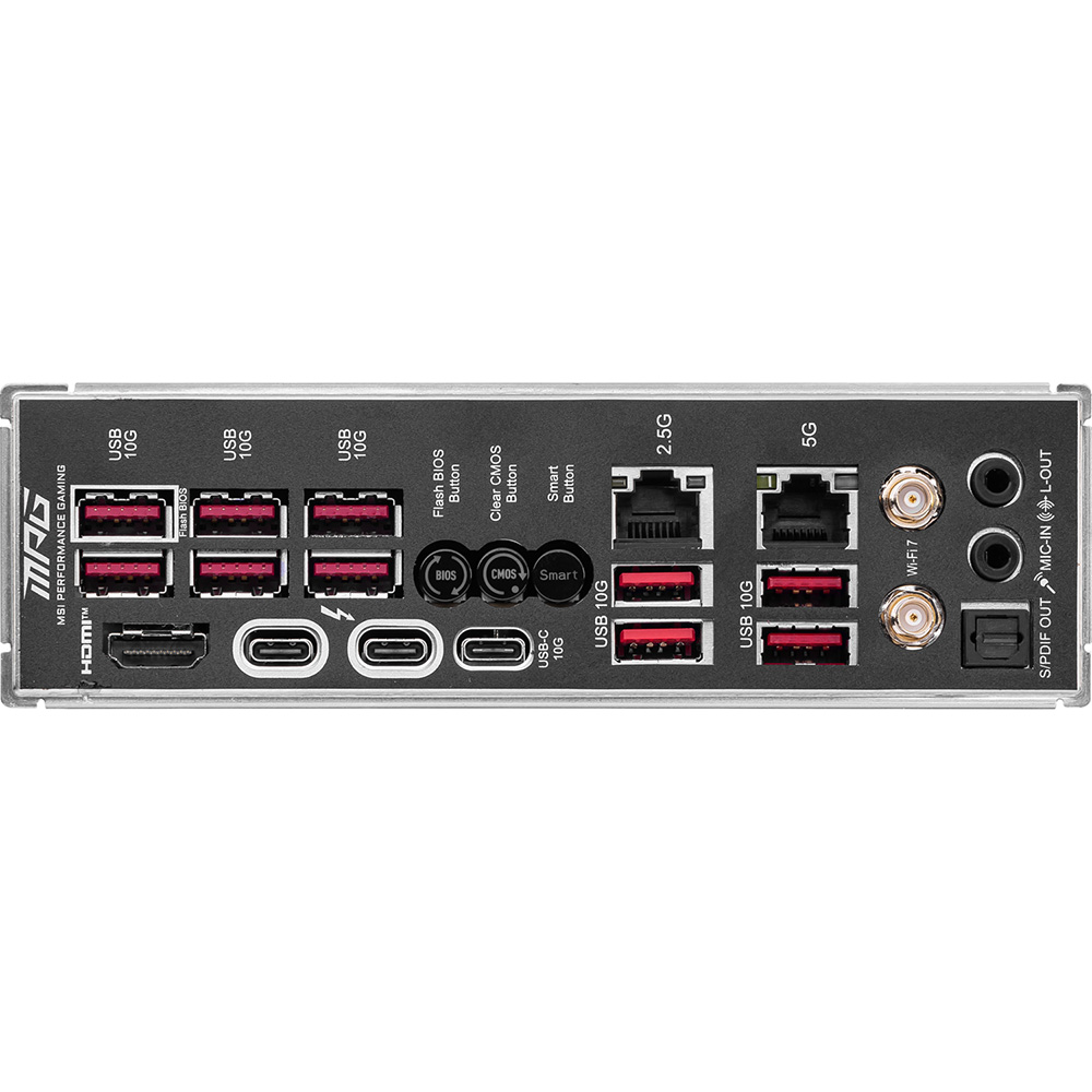 Зовнішній вигляд Материнська плата MSI MPG Z890 CARBON WIFI
