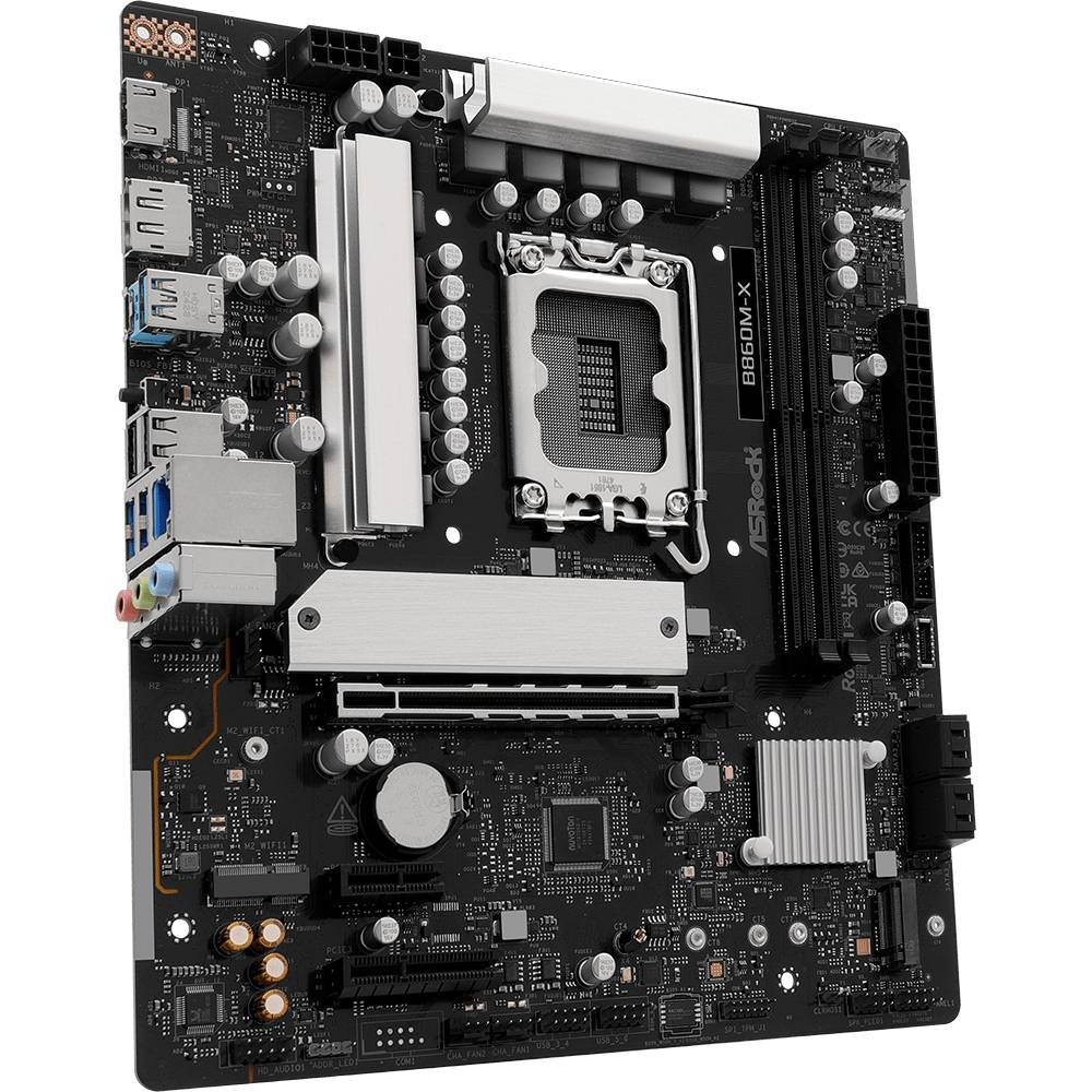 Материнcкая плата ASROCK B860M-X mATX Разъемов на задней панели USB 4 Gen 2 x 2 Type-C 1