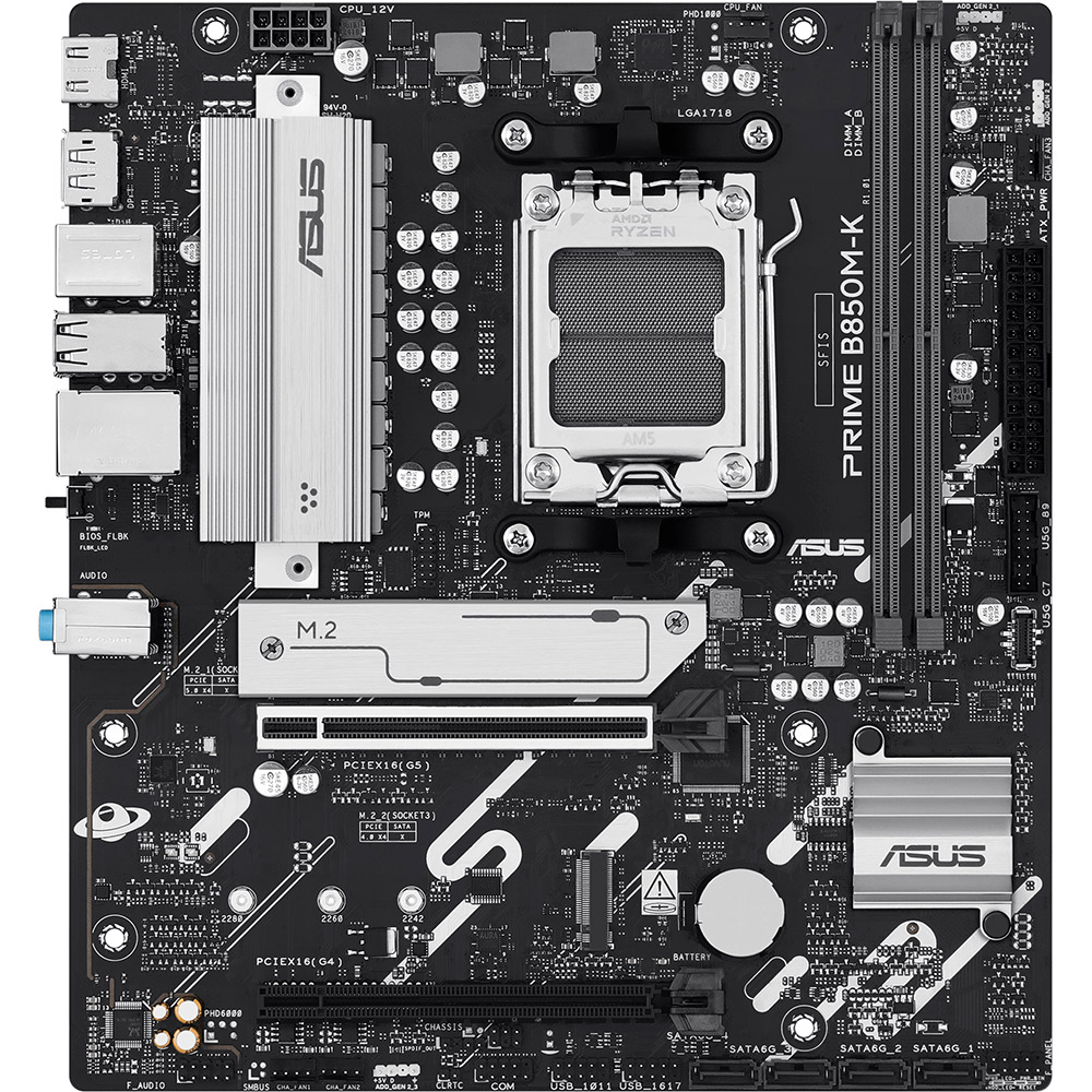 Материнская плата ASUS 2DDR5/4SATA PRIME B850M-K