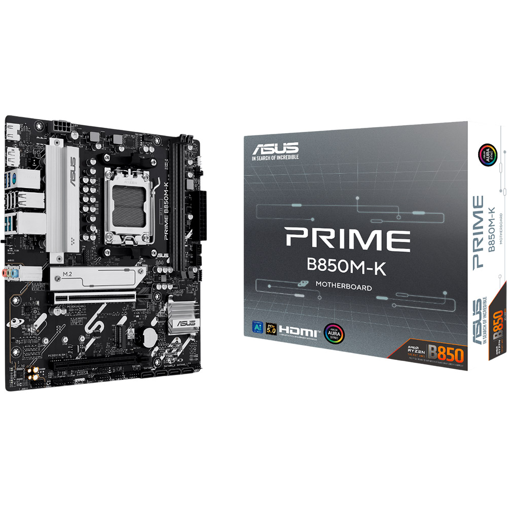 Фото Материнская плата ASUS 2DDR5/4SATA PRIME B850M-K