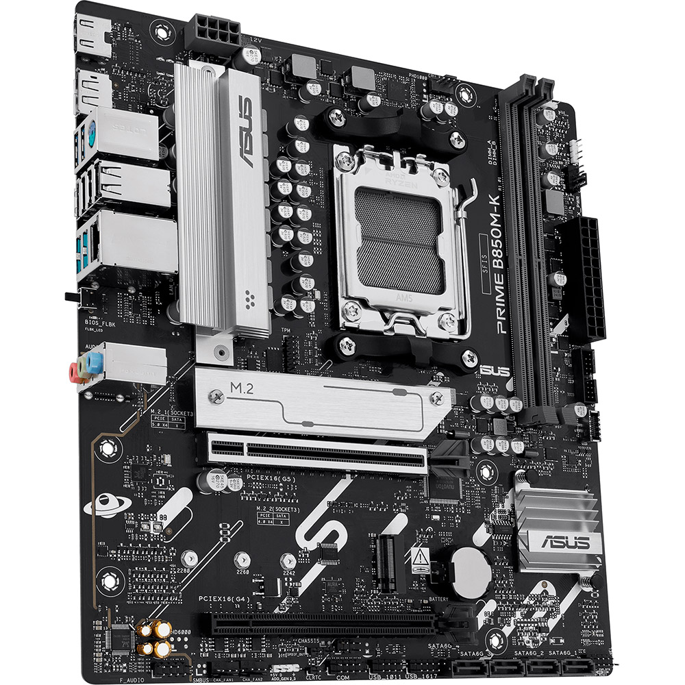 Материнская плата ASUS 2DDR5/4SATA PRIME B850M-K Назначение для настольного компьютера