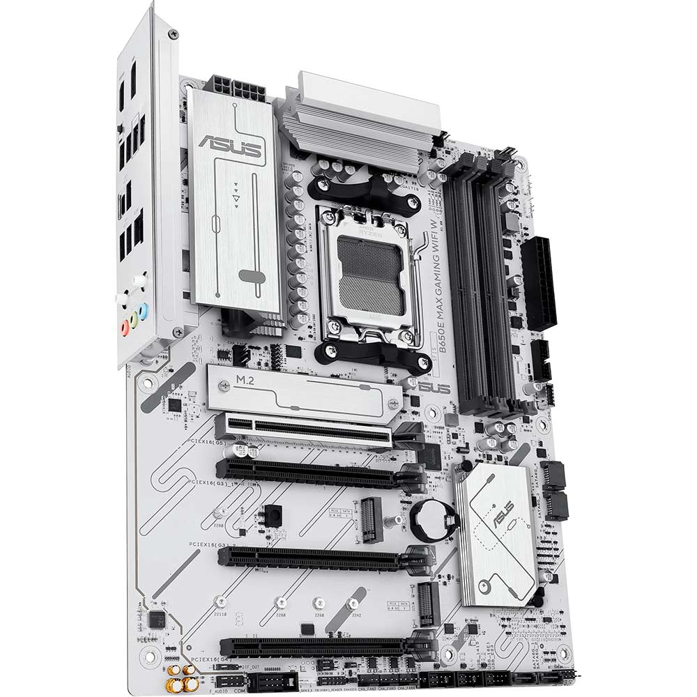 Материнская плата ASUS B650E MAX GAMING WIFI White (90MB1M00-M0EAY0) Поддерживаемые процессоры AMD Socket AM5 for AMD Ryzen™ 9000,8000, 7000 Series