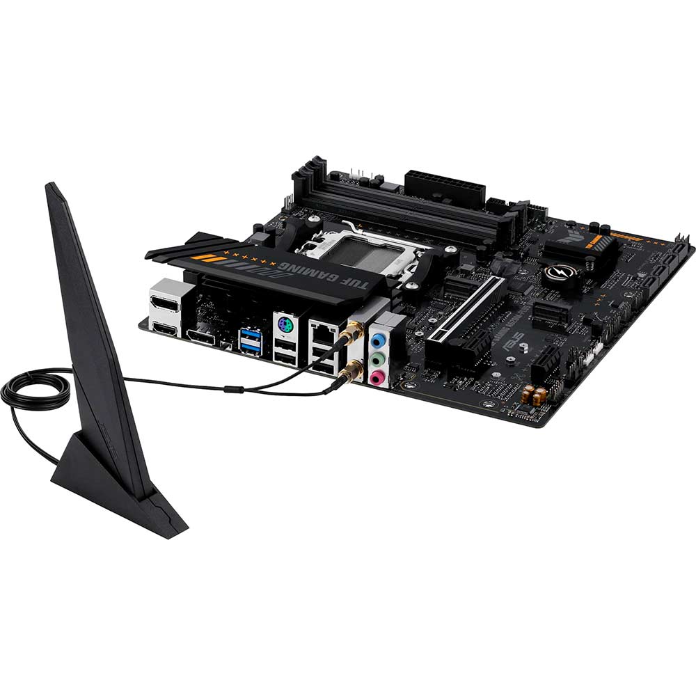 Зовнішній вигляд Материнська плата ASUS A620M-F Gaming Wi-Fi (90MB1KT0-M0EAY0)