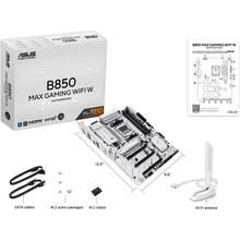 Материнская плата ASUS B850 MAX Gaming Wi-Fi White (90MB1M10-M0EAY0)