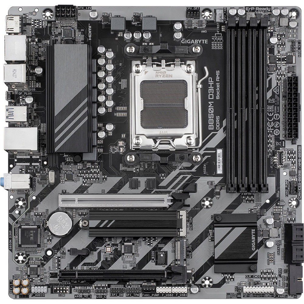 Материнська плата GIGABYTE B850M D3HP (B850M_D3HP) Принзначення для настільного комп'ютера