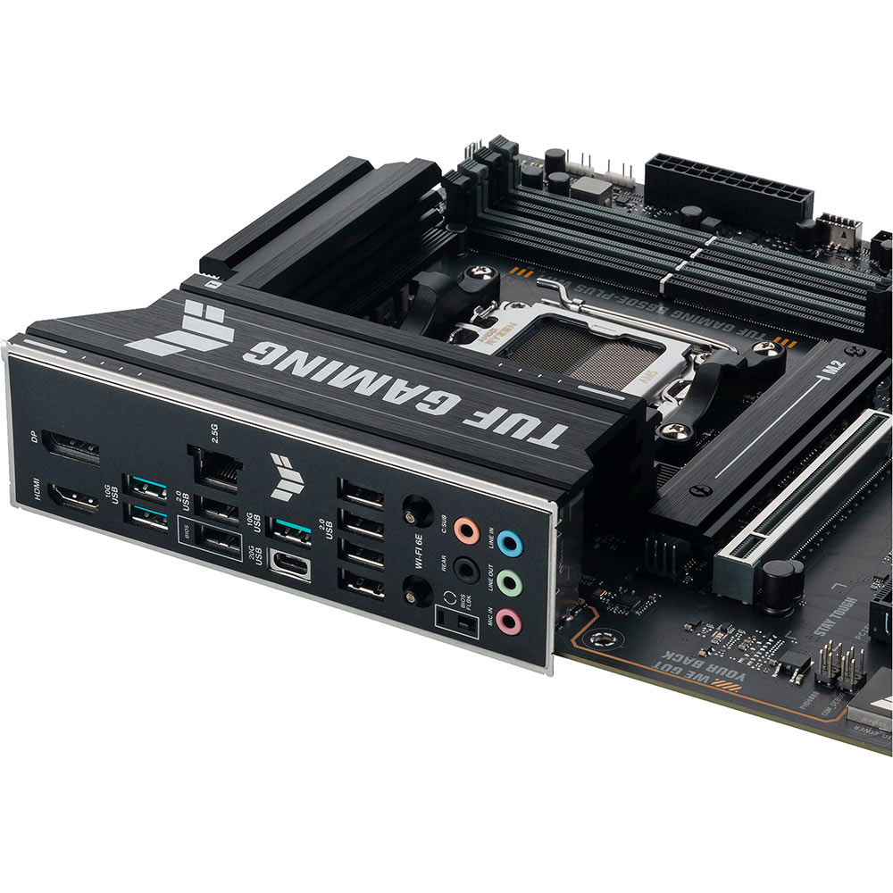 Материнська плата ASUS TUF GAMING B650E-PLUS Wi-Fi (90MB1M20-M0EAY0) Сокет AMD AM5