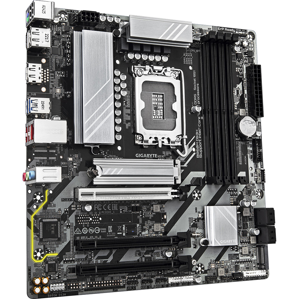 Материнська плата GIGABYTE B860M DS3H (B860M_DS3H) Назначение для настольного компьютера