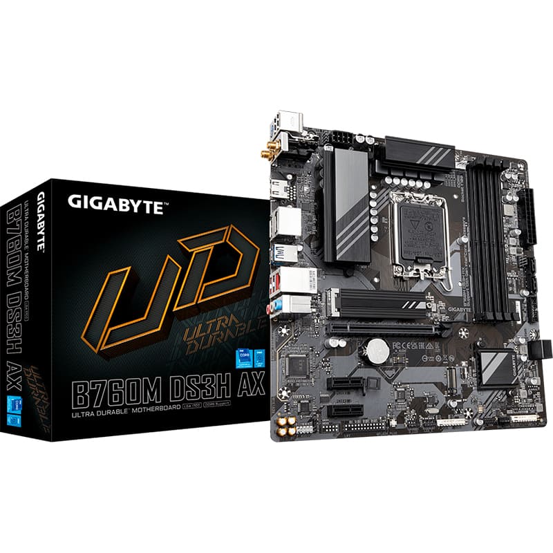 Материнська плата GIGABYTE B760M DS3H AX Сокет Intel 1700