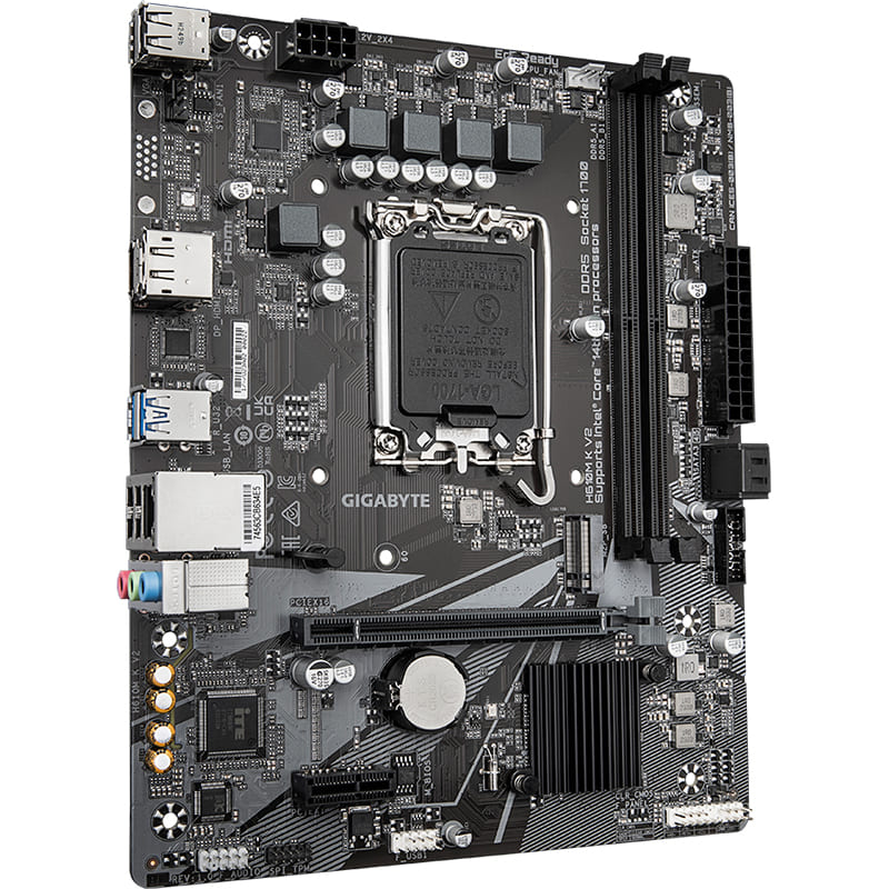 Материнская плата GIGABYTE H610M K V2 Частота работы памяти 4400, 4800, 5200, 5600