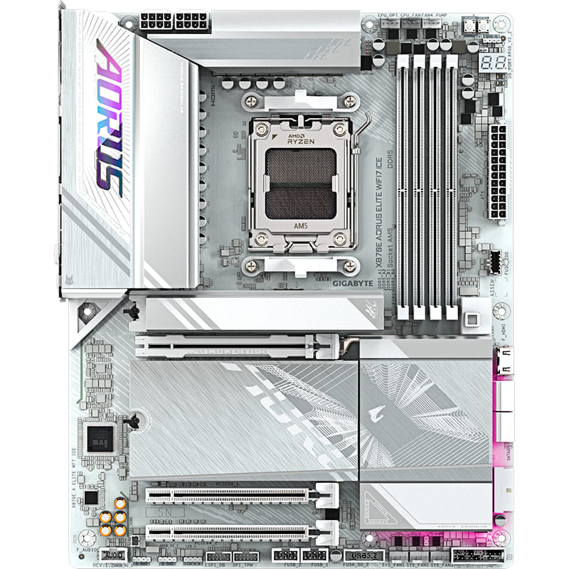 Материнская плата GIGABYTE X870E Aorus Elite WIFI7 Ice