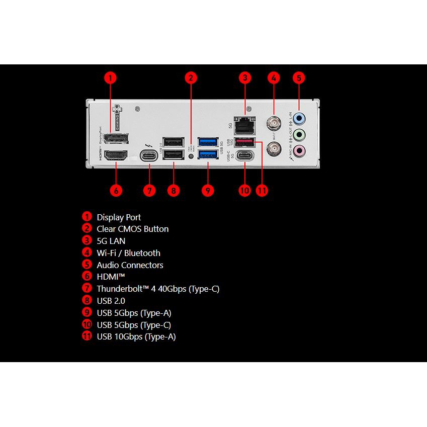 Фото Материнська плата MSI B860 Gaming Plus WiFi Socket 1851 (B860 GAMING PLUS WIFI)