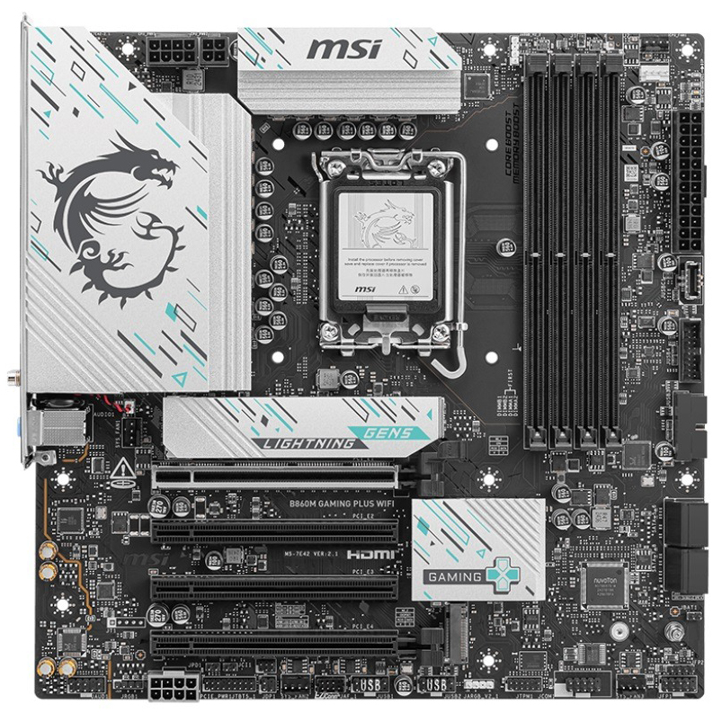 Материнська плата MSI B860 Gaming Plus WiFi Socket 1851 (B860 GAMING PLUS WIFI)