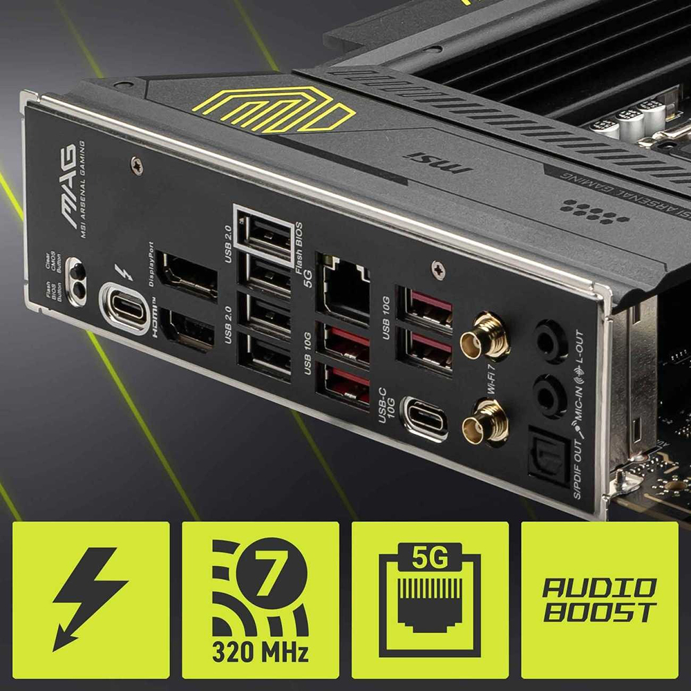 Покупка Материнська плата MSI MAG B860 Tomahawk WiFi Socket 1851 (MAG B860 TOMAHAWK WIFI)