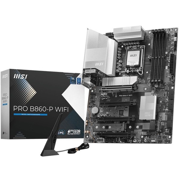 Материнська плата MSI Pro B860-P WiFi Socket 1851 Сокет Intel 1851