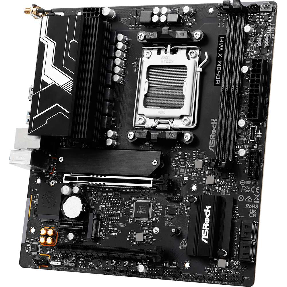 Материнская плата ASROCK B850M-X WIFI R2.0 Сокет AMD AM5