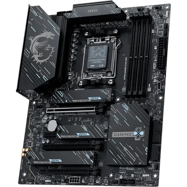 Материнская плата MSI sAM5 X870E GAMING PLUS WIFI Назначение для настольного компьютера