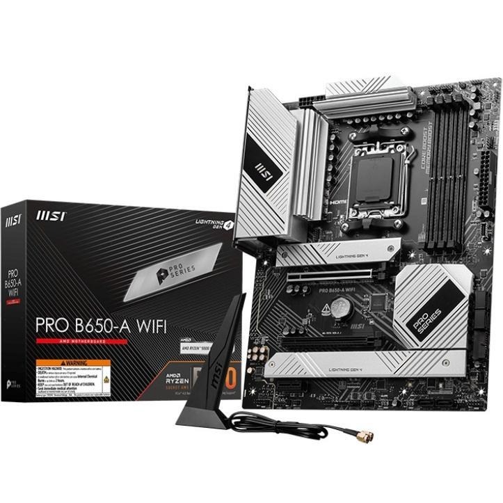 Материнская плата MSI PRO B650-A WIFI (911-7D75-013) Сокет AMD AM5