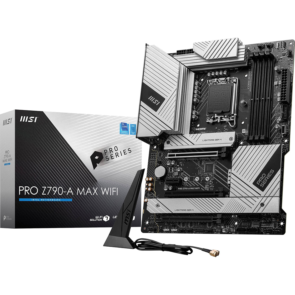 Внешний вид Материнская плата MSI PRO Z790-A MAX WIFI (911-7E07-025)