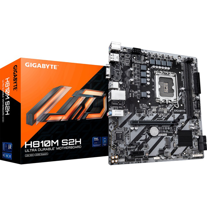 Материнська плата GIGABYTE s1851 (H810M_S2H) Сокет Intel 1851