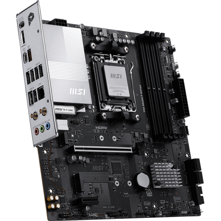 Материнська плата MSI PRO B840M-P WIFI6E Принзначення для настільного комп'ютера