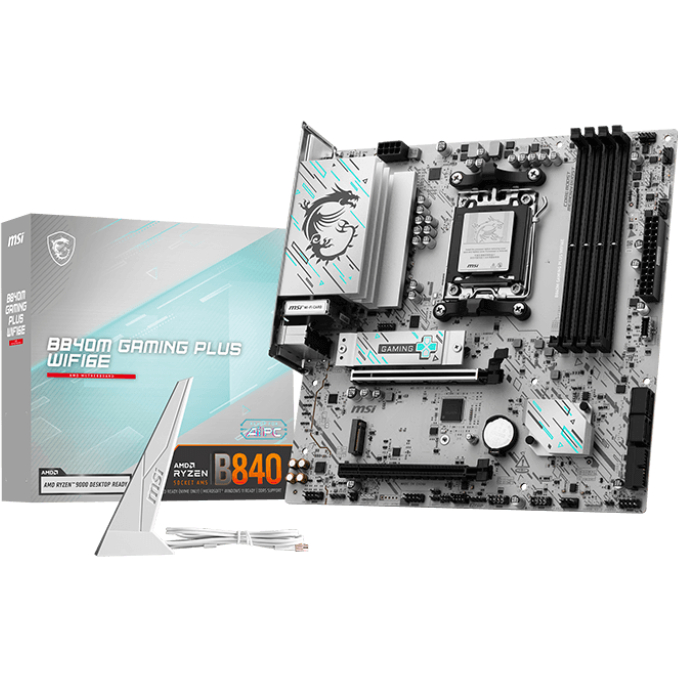 Материнська плата MSI B840M GAMING PLUS WIFI6E Материнська плата MSI B840M GAMING PLUS WIFI6E