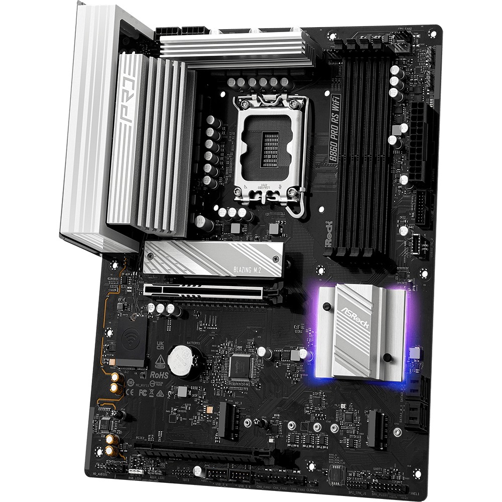 Материнська плата ASROCK B860 PRO RS WIFI Сокет Intel 1851