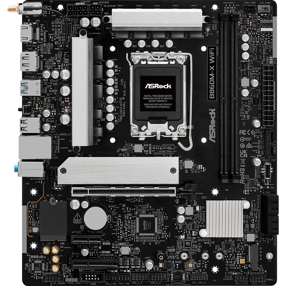 Материнська плата ASROCK B860M-X WIFI