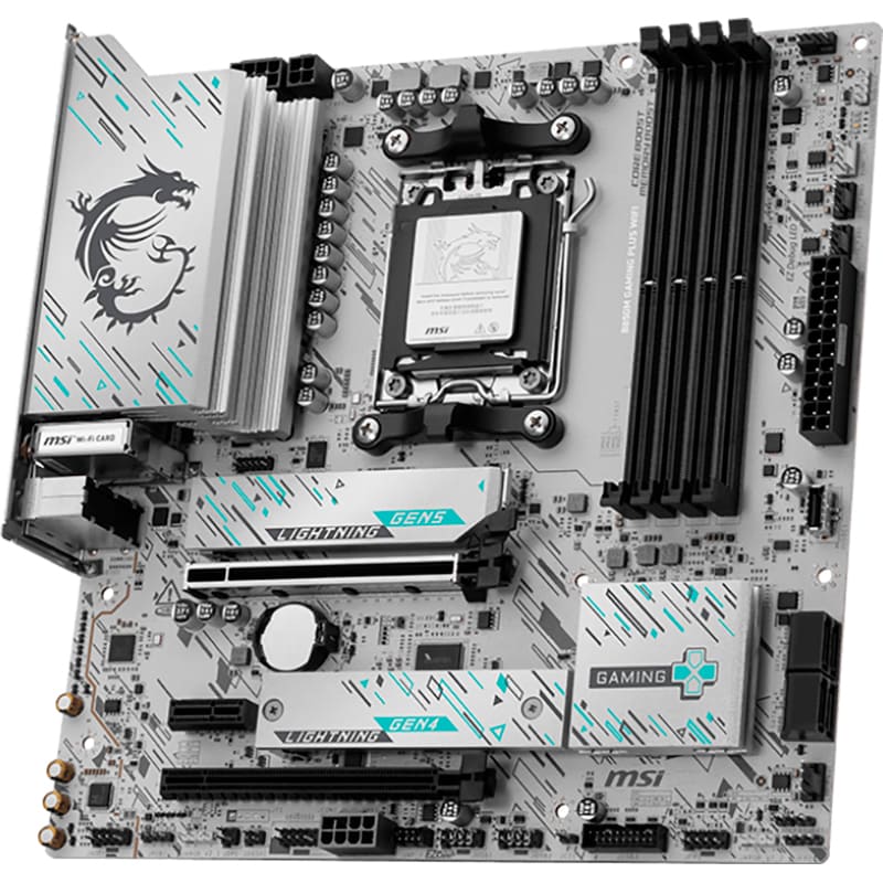 Материнская плата MSI B850M GAMING PLUS WIFI (911-7E66-001) Назначение для настольного компьютера