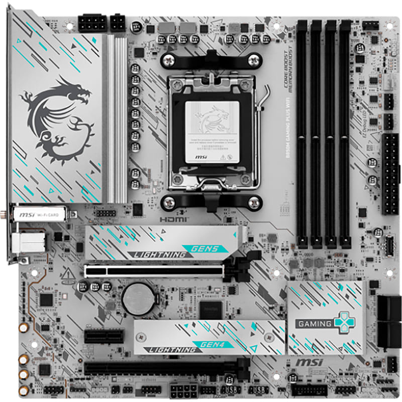 Материнская плата MSI B850M GAMING PLUS WIFI (911-7E66-001)