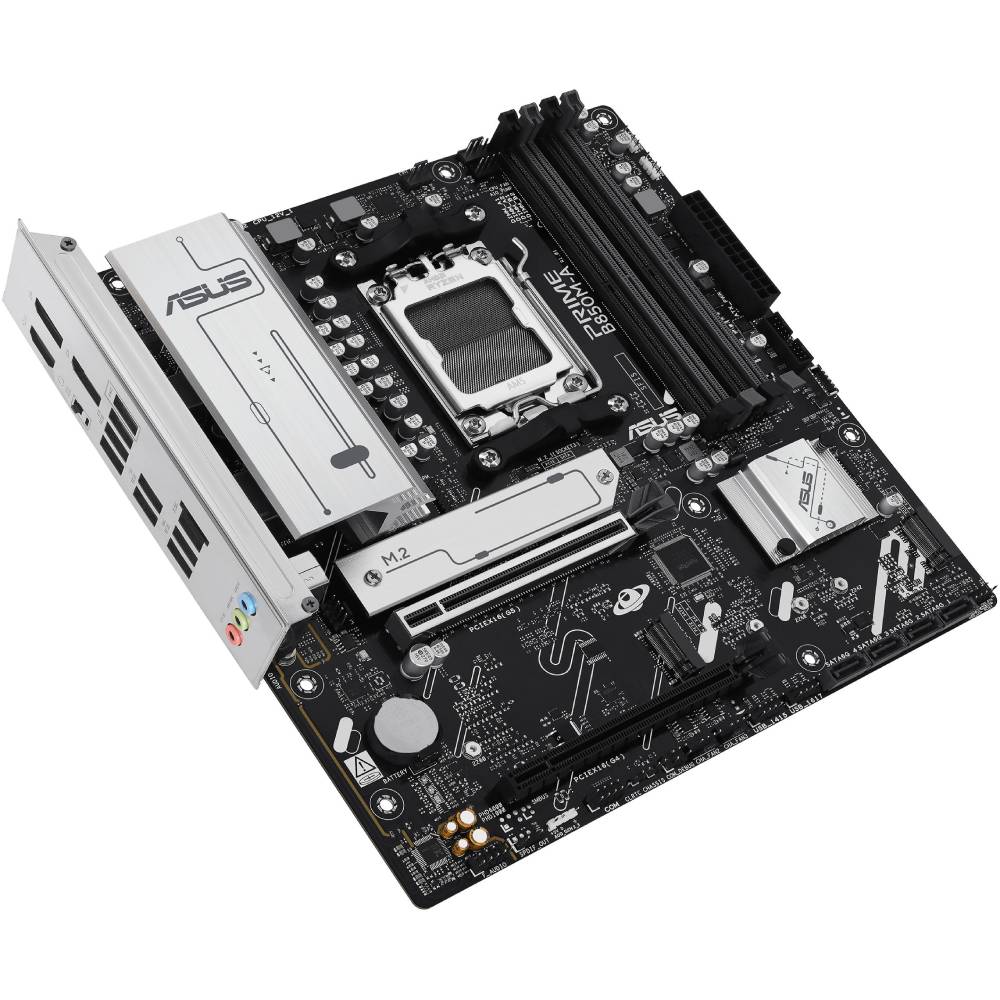 Материнська плата ASUS PRIME B850M-A-CSM sAM5 4xDDR5 M.2 HDMI (90MB1LQ0-M0EAYC) Принзначення для настільного комп'ютера