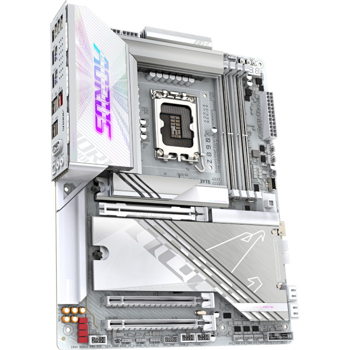 Материнская плата GIGABYTE Z890 AORUS PRO ICE Разъемов на задней панели USB 4 Gen 2 x 2 Type-C 2