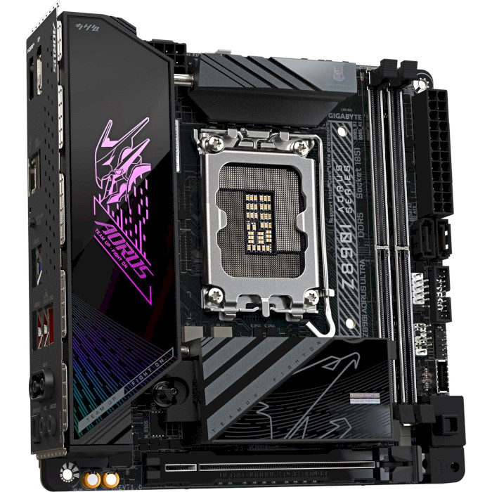 Материнская плата GIGABYTE Z890I AORUS ULTRA Разъемов на задней панели USB 4 Gen 2 x 2 Type-C 1