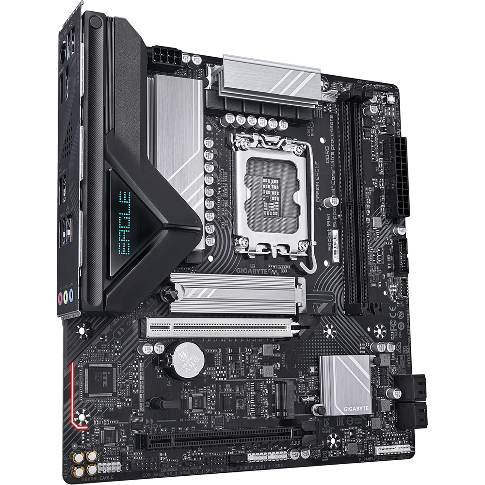 Материнская плата GIGABYTE B860M EAGLE Назначение для настольного компьютера