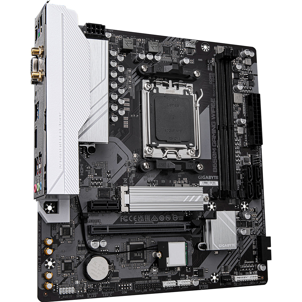 Материнская плата GIGABYTE B650M GAMING WIFI6E Назначение для настольного компьютера