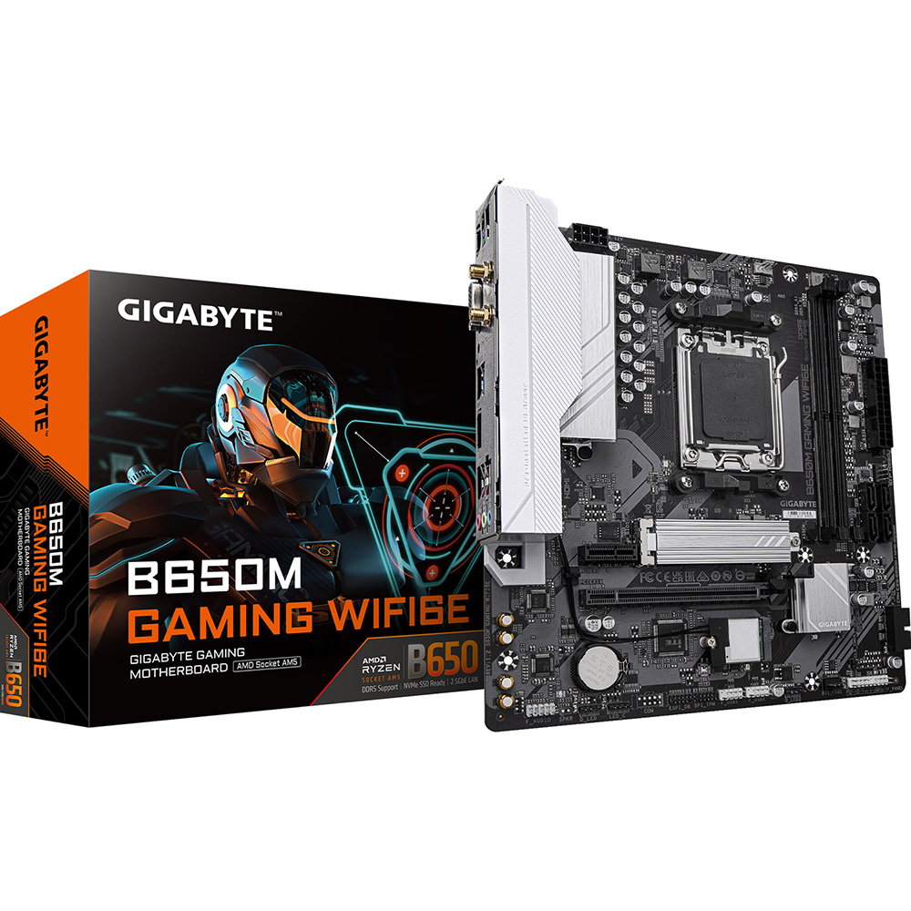 Материнская плата GIGABYTE B650M GAMING WIFI6E Сокет AMD AM5
