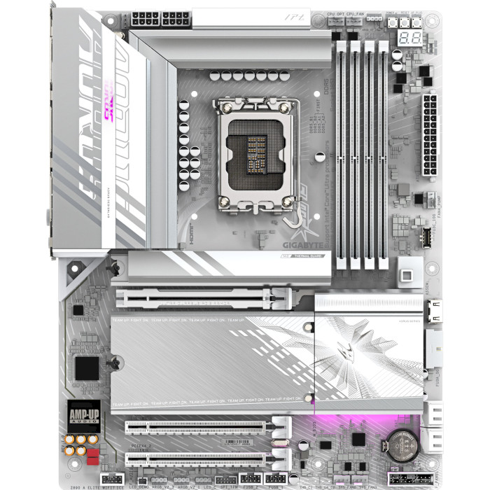 Материнская плата GIGABYTE Z890 AORUS ELITE WIFI7 ICE Материнская плата GIGABYTE Z890 AORUS ELITE WIFI7 ICE