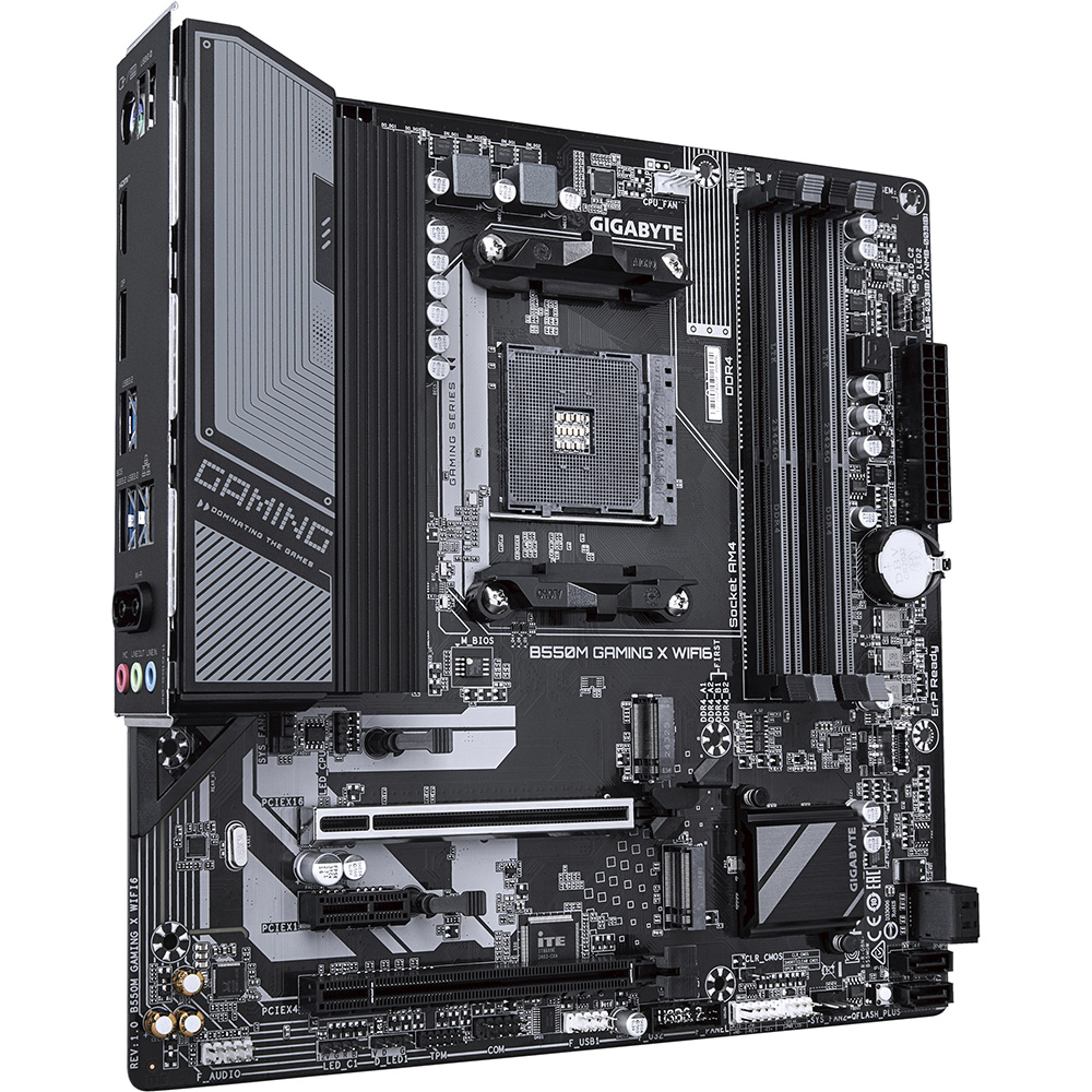 Материнская плата GIGABYTE B550M GAMING X WIFI6 Назначение для настольного компьютера