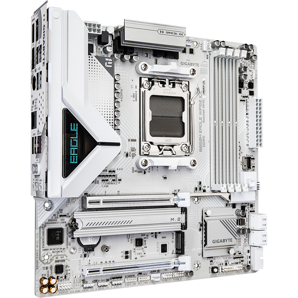 Материнская плата GIGABYTE B850M EAGLE WIFI6E ICE Назначение для настольного компьютера