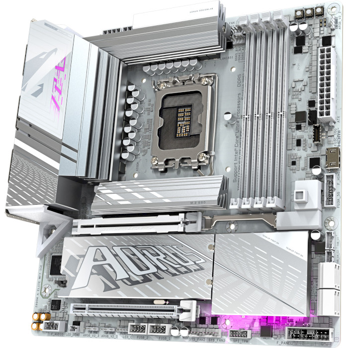 Материнська плата GIGABYTE Z890M AORUS ELITE WIFI7 ICE Принзначення для настільного комп'ютера