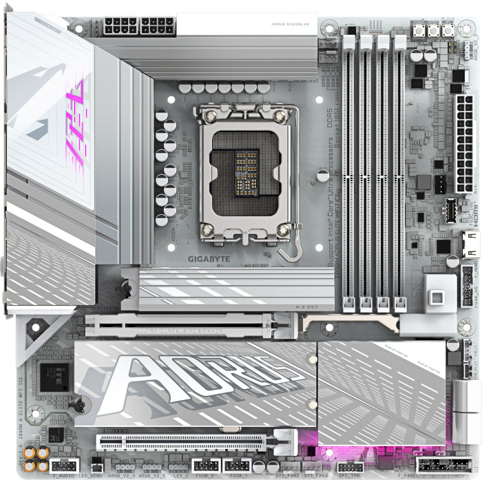 Материнська плата GIGABYTE Z890M AORUS ELITE WIFI7 ICE