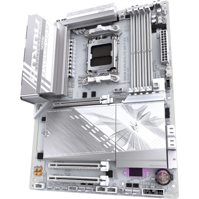 Материнская плата GIGABYTE B850 AORUS ELITE WIFI7 ICE Частота работы памяти 8200(O.C), 8000(O.C), 7950(O.C), 7900(O.C), 7800(O.C), 7600(O.C.), 7400(O.C.), 7200(O.C.), 7000(O.C.), 6800(O.C.), 6600(O.C.), 6400(O.C), 6200(O.C), 6000(O.C), 5800(O.C), 5600(O.C), 5200, 4800, 4400